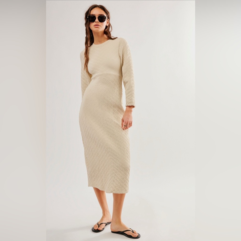 NWT: Free People Gabby Midi Dress - Picture 4 of 6
